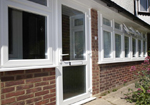 
Double glazed entrance door