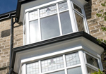 uPVC Bay window installed in traditional stone property