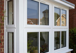 uPVC bay window - square configuration