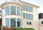 uPVC windows in Stylish New Build Property