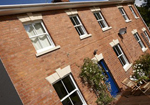 uPVC Sliding Sash windows in 19th Century cottage